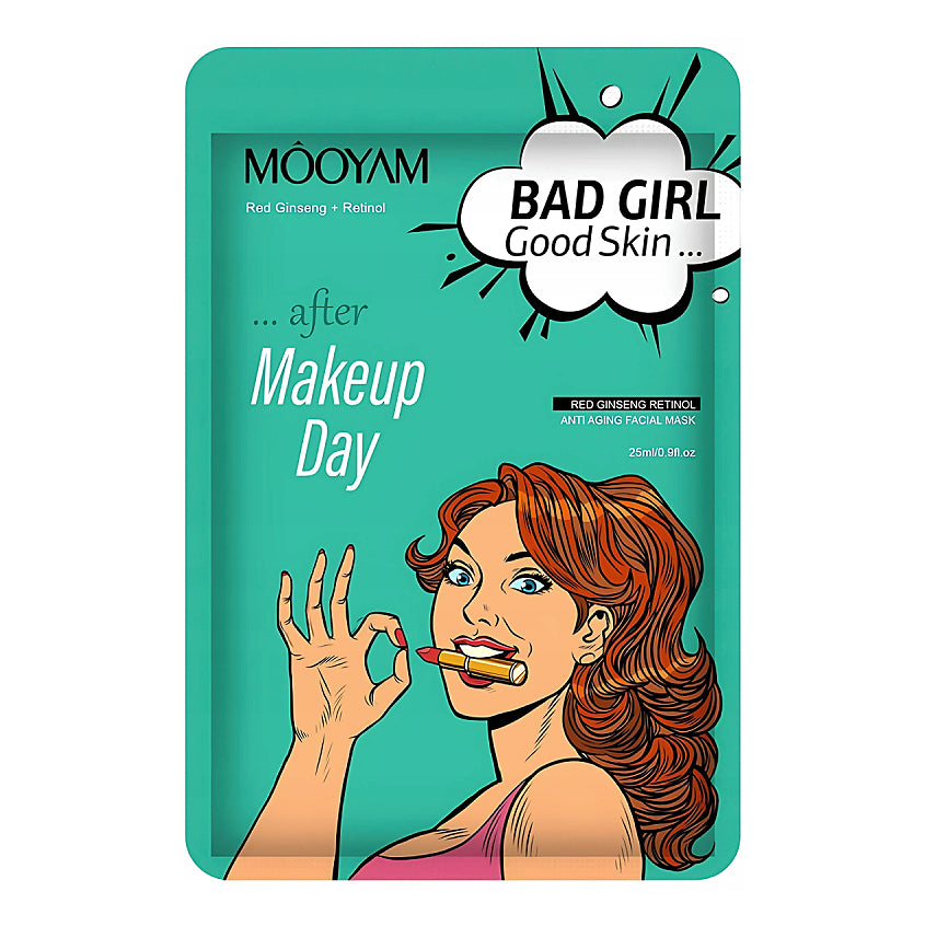 MOOYAM Red Ginseng + Retinol Face Mask After Makeup