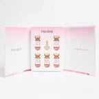 Mediere Pink Drop skin booster product set in a pink packaging box on a white background